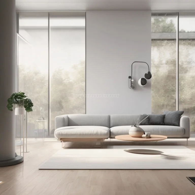 Smartes Thermostat im Wohnraum